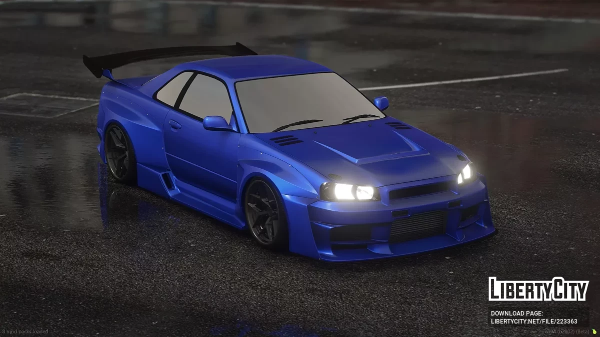 Custom Nissan GT34 / GTA 5