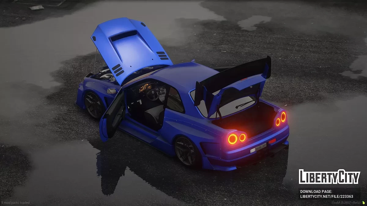 Custom Nissan GT34 / GTA 5