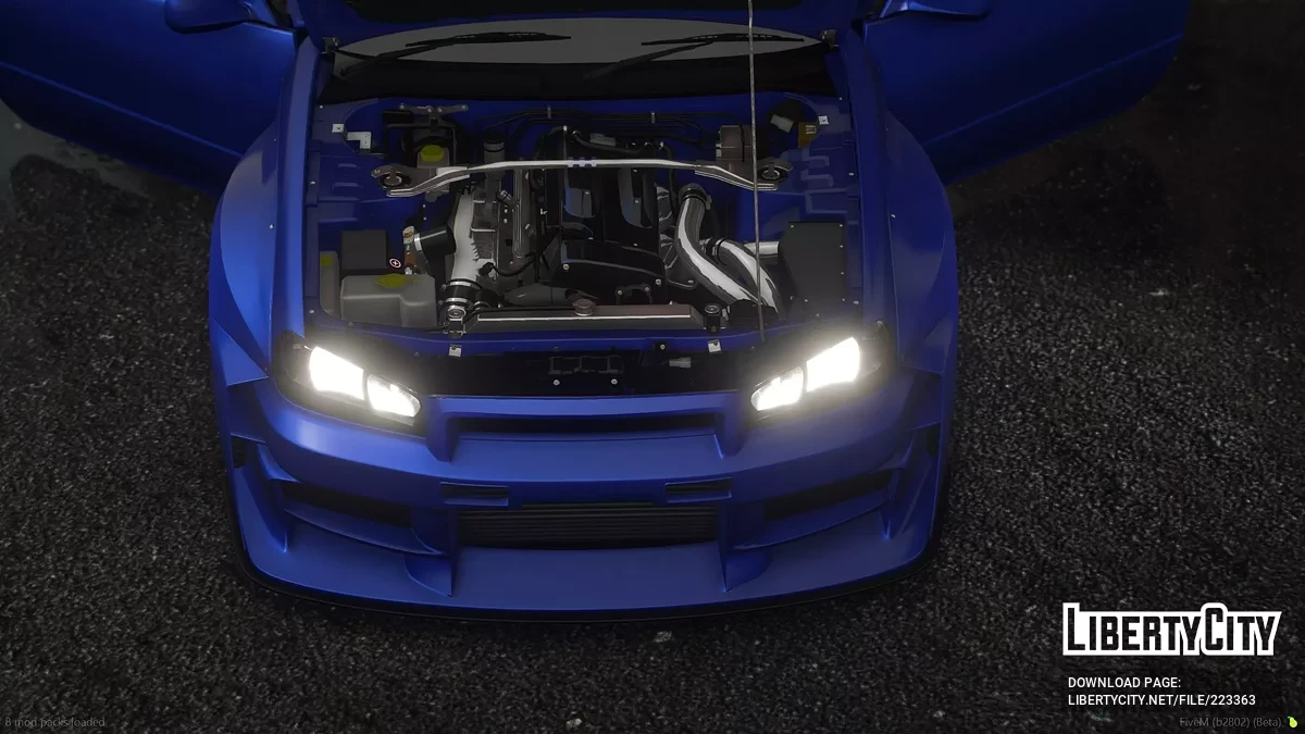 Custom Nissan GT34 / GTA 5