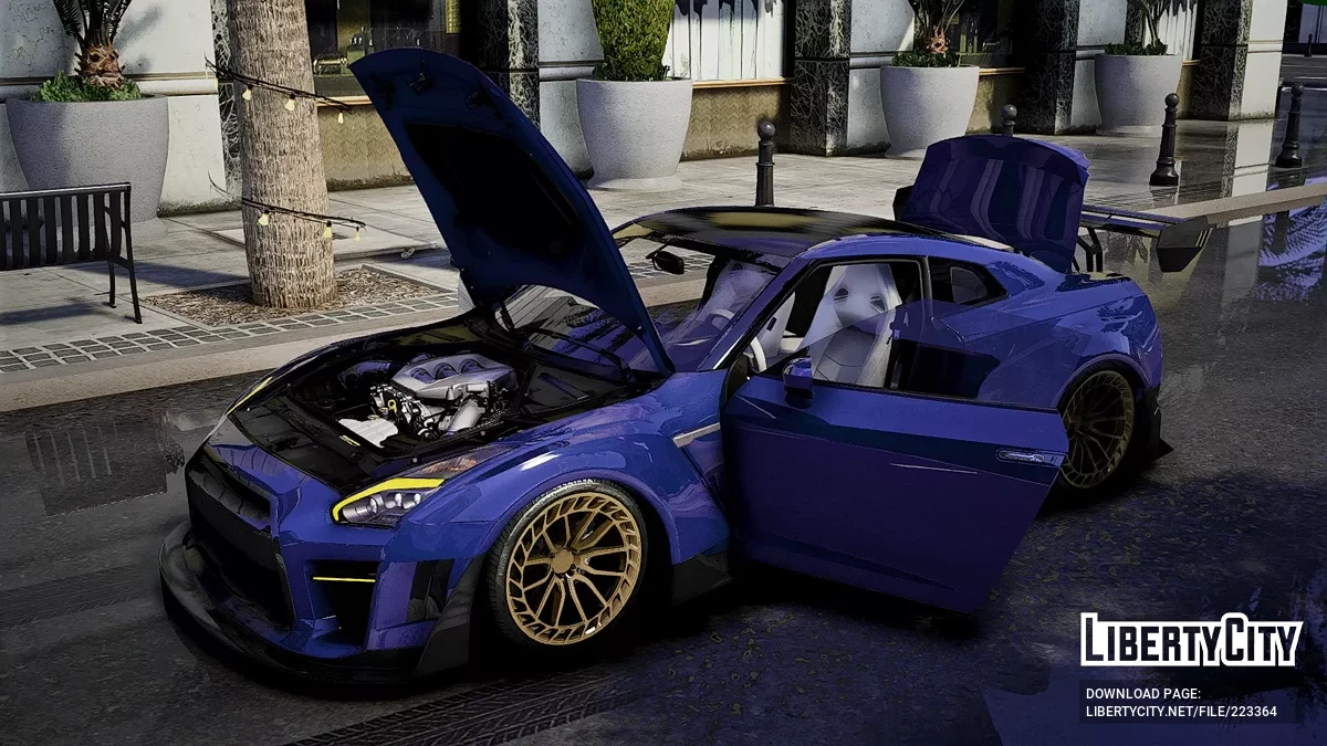 Custom Nissan GT35 / GTA 5
