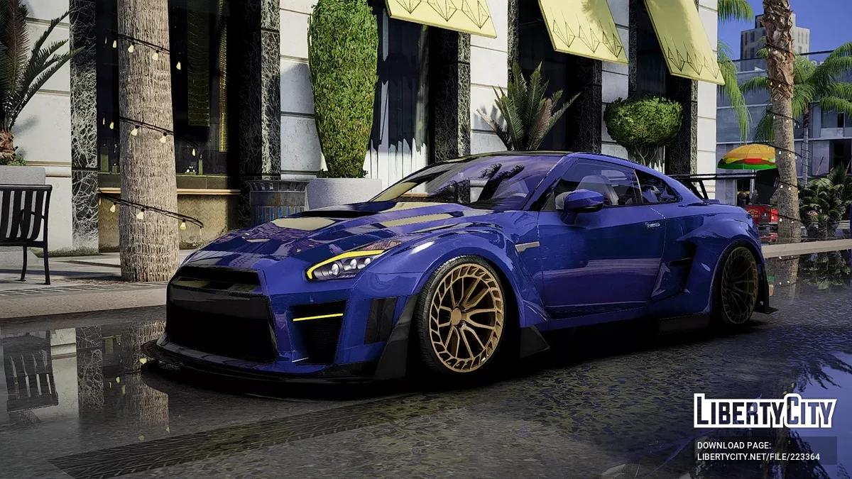 Custom Nissan GT35 / GTA 5