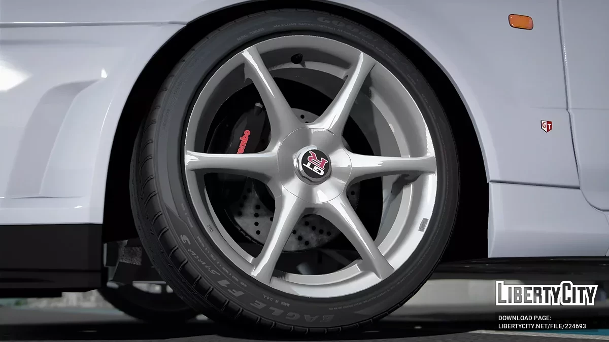 2002 Nissan Skyline R34 [ Дополнение / FiveM | 40+ Тюнинг | VehfuncsV | Звук | Шаблон | Дополнения] 1.0 / GTA 5