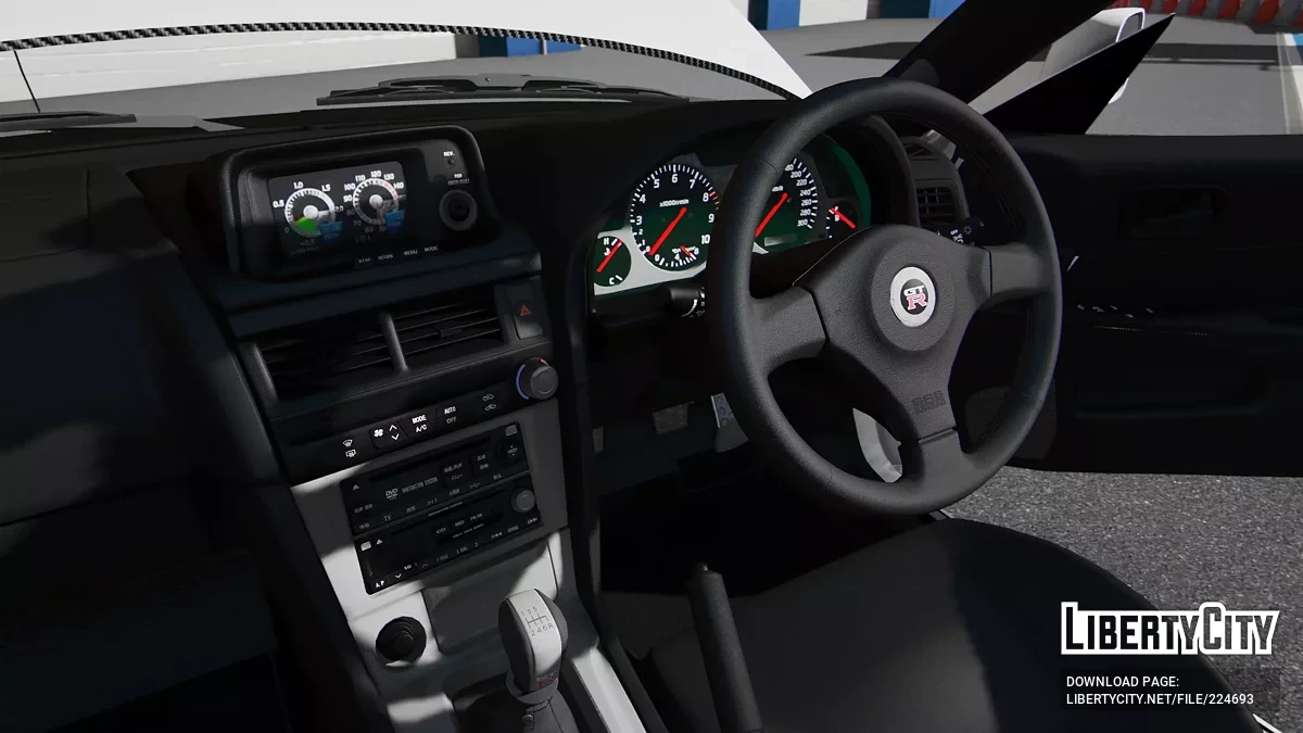 2002 Nissan Skyline R34 [ Дополнение / FiveM | 40+ Тюнинг | VehfuncsV | Звук | Шаблон | Дополнения] 1.0 / GTA 5