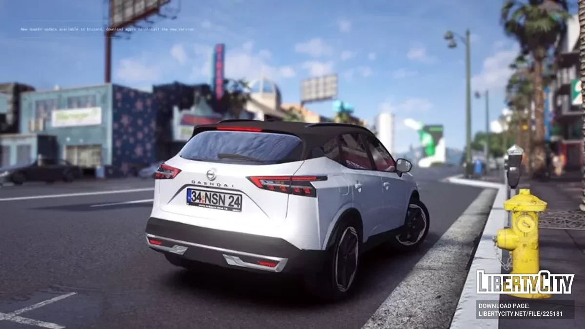 2025 Nissan Qashqai (addon) / GTA 5