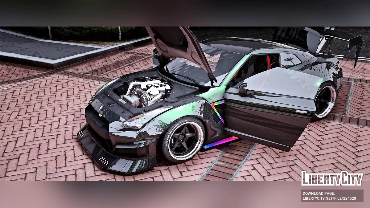 Nissan GTR R35 KRC Japan Kit / GTA 5