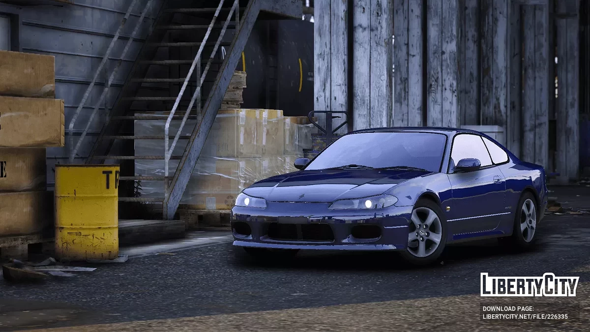 1999 Nissan Silvia Spec-R S15 v1.0 / GTA 5