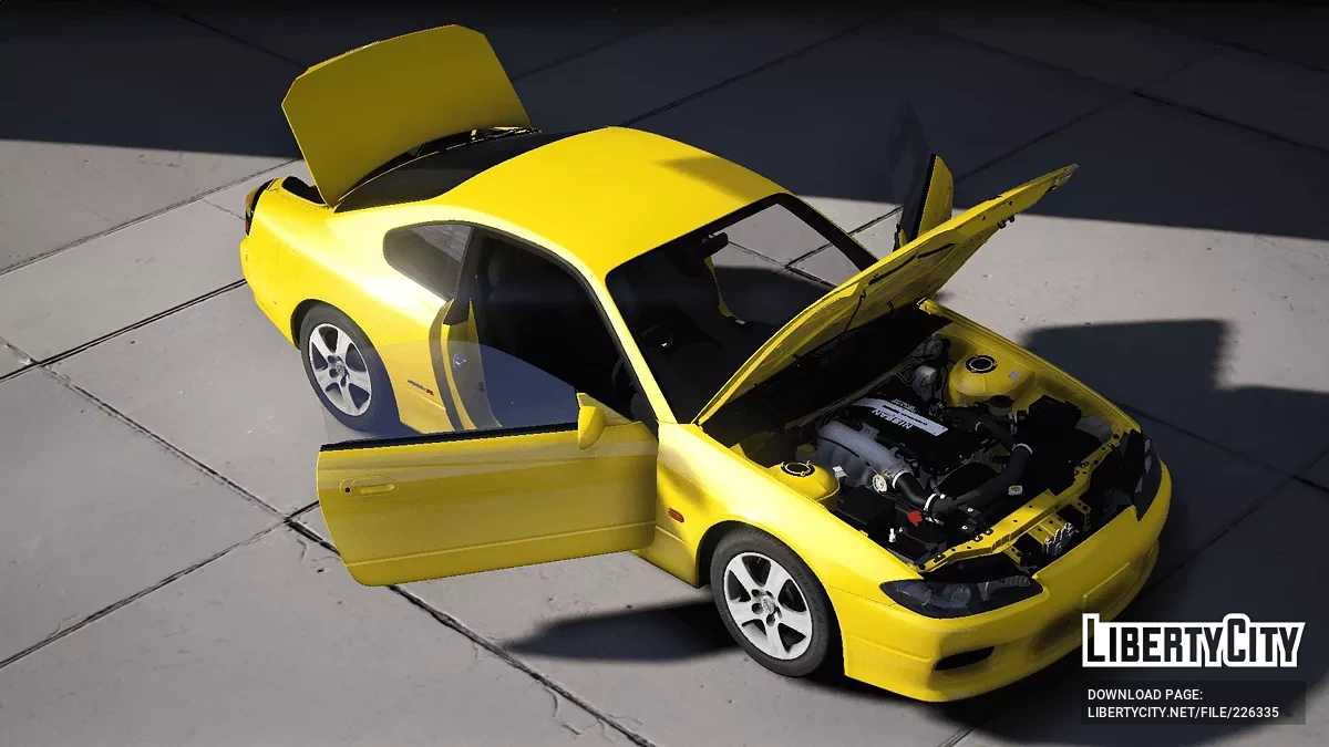 1999 Nissan Silvia Spec-R S15 v1.0 / GTA 5