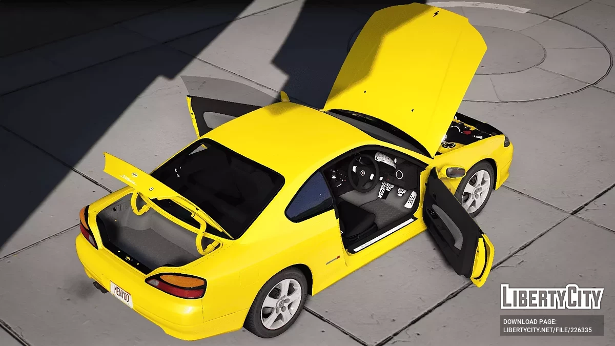 1999 Nissan Silvia Spec-R S15 v1.0 / GTA 5