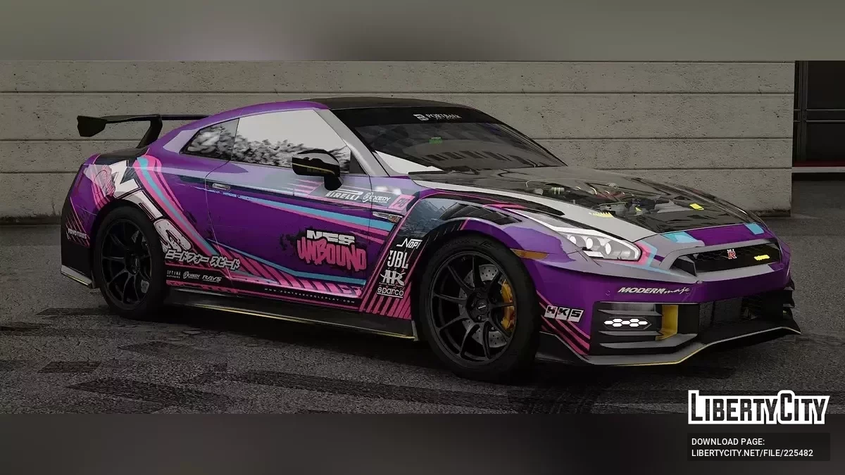 NFS Unbound Nissan GTR R35 / GTA 5