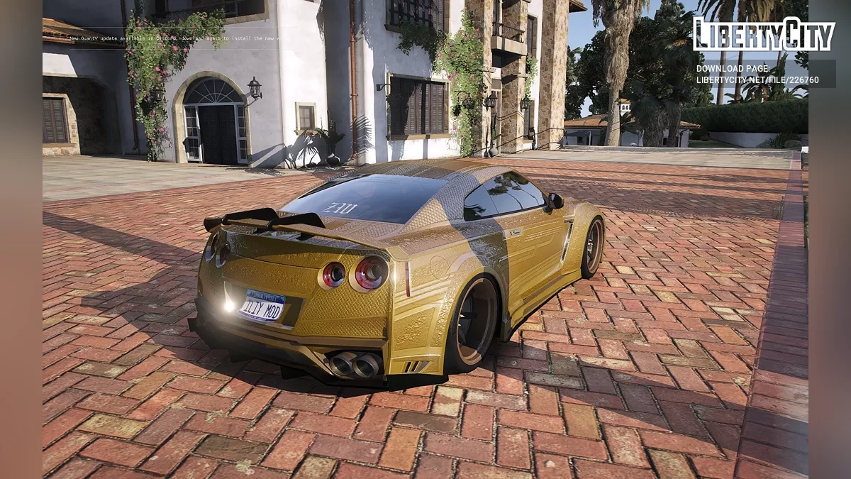 Nissan GTR Zlay (Add-On + Тюнинг) / GTA 5