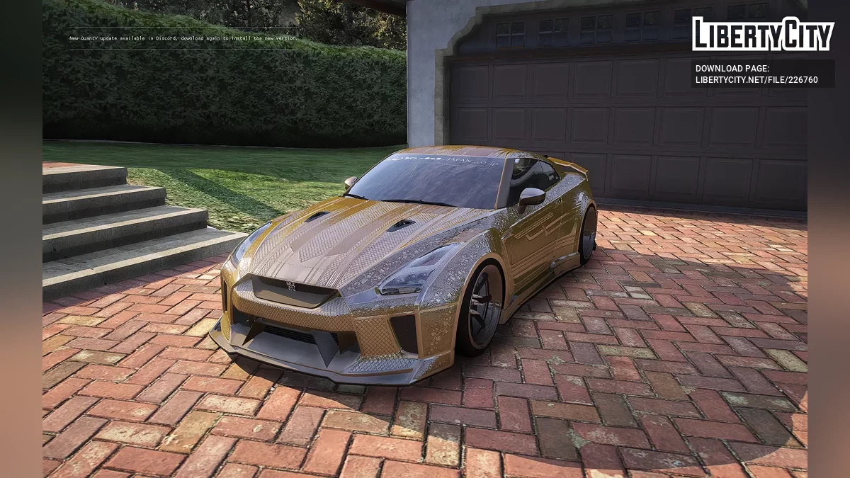 Nissan GTR Zlay (Add-On + Тюнинг) / GTA 5