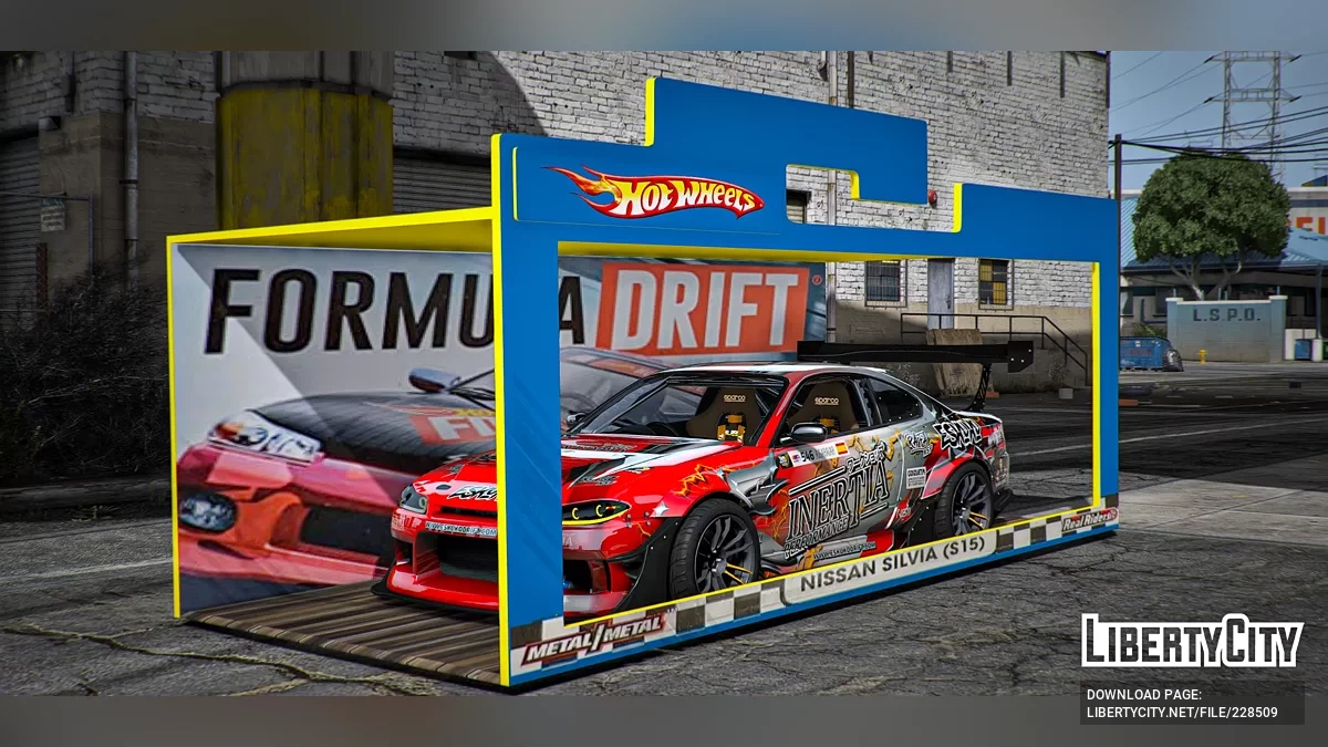 Drift Nissan Silvia S15 Pro Spec Hotwheels Custom / GTA 5