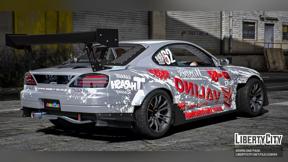 Drift Nissan Silvia S15 Pro Spec Hotwheels Custom / GTA 5