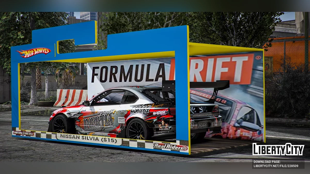 Drift Nissan Silvia S15 Pro Spec Hotwheels Custom / GTA 5