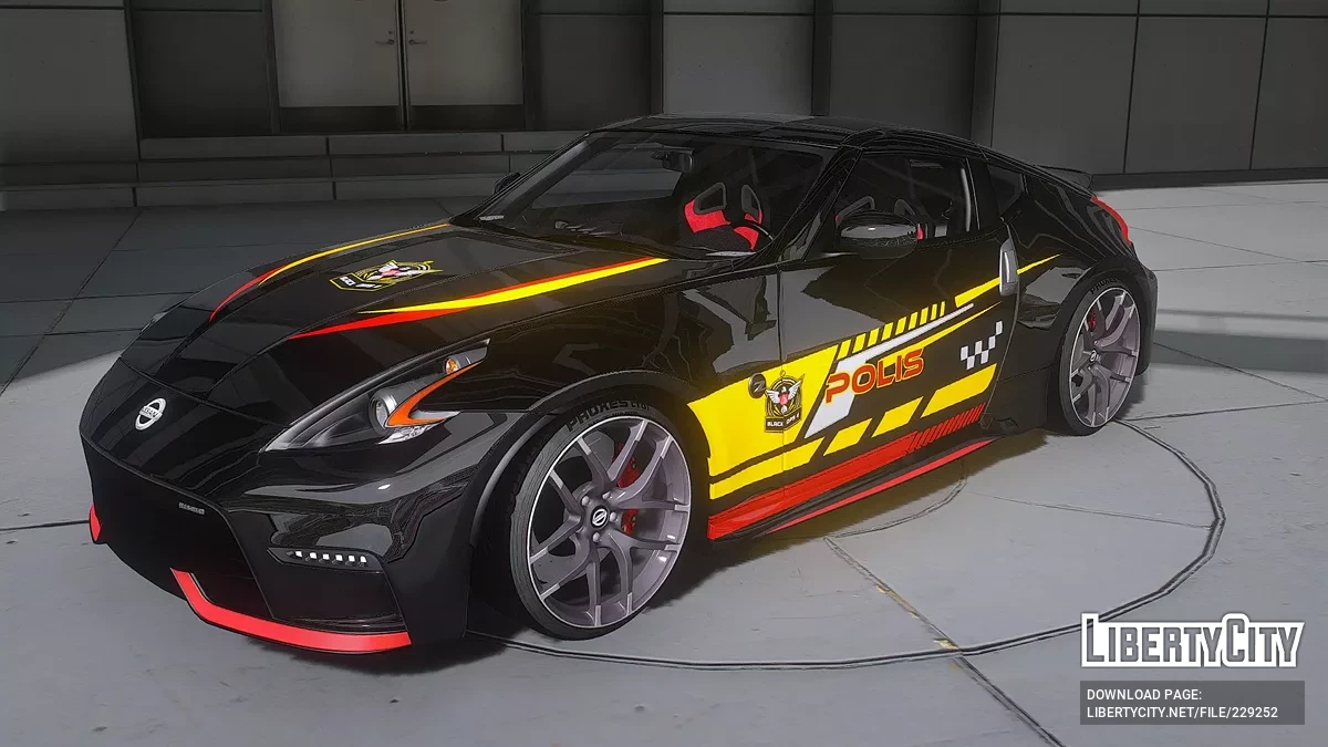 Nissan 370Z Polis Black Ops / GTA 5