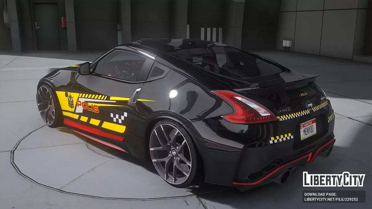 Nissan 370Z Polis Black Ops / GTA 5