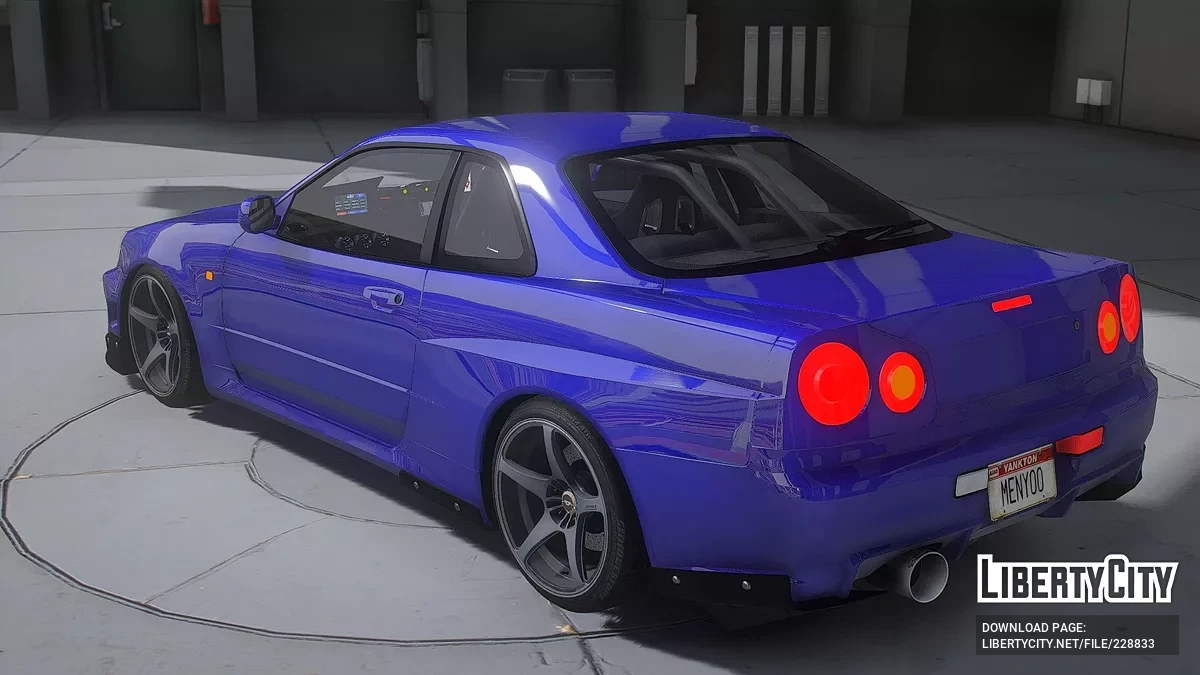 Nissan Skyline GT-R 34 / GTA 5
