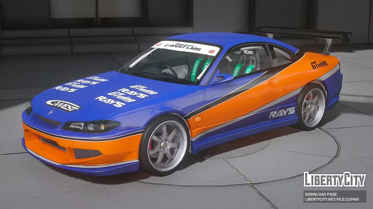 Nissan Silvia S15 Mona Lisa / GTA 5