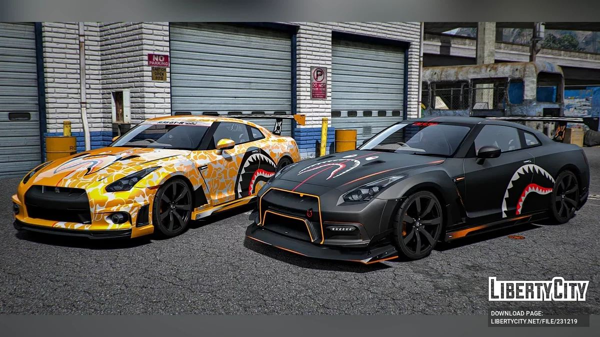 Nissan GTR R35 A Bathing Ape Edition / GTA 5