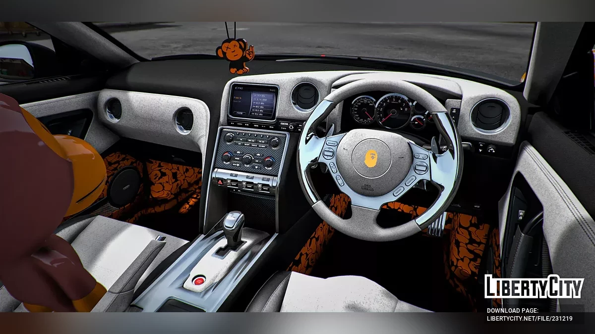 Nissan GTR R35 A Bathing Ape Edition / GTA 5