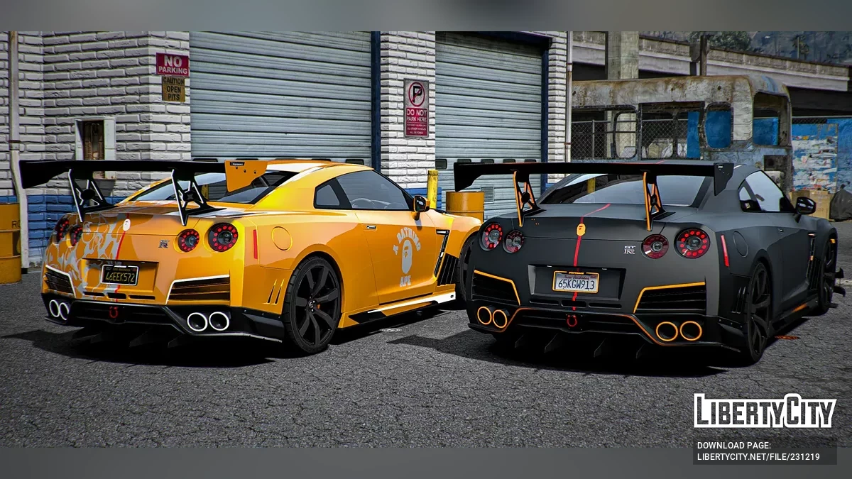 Nissan GTR R35 A Bathing Ape Edition / GTA 5