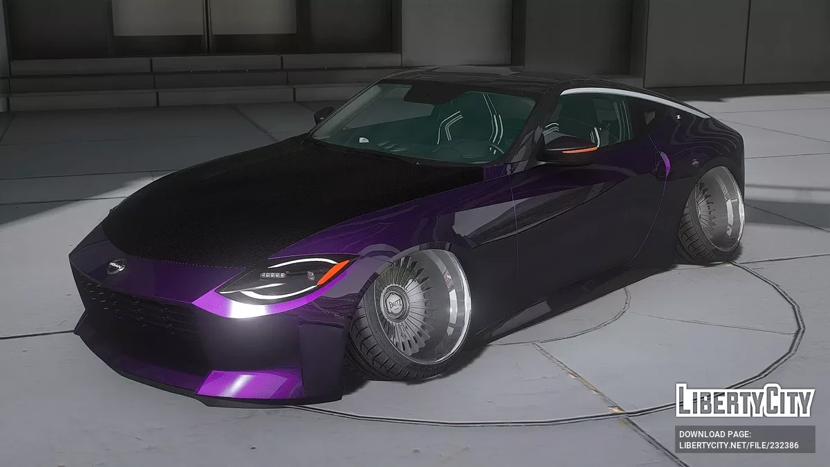 Bagged & Slammed Nissan 400Z IRL Build / GTA 5