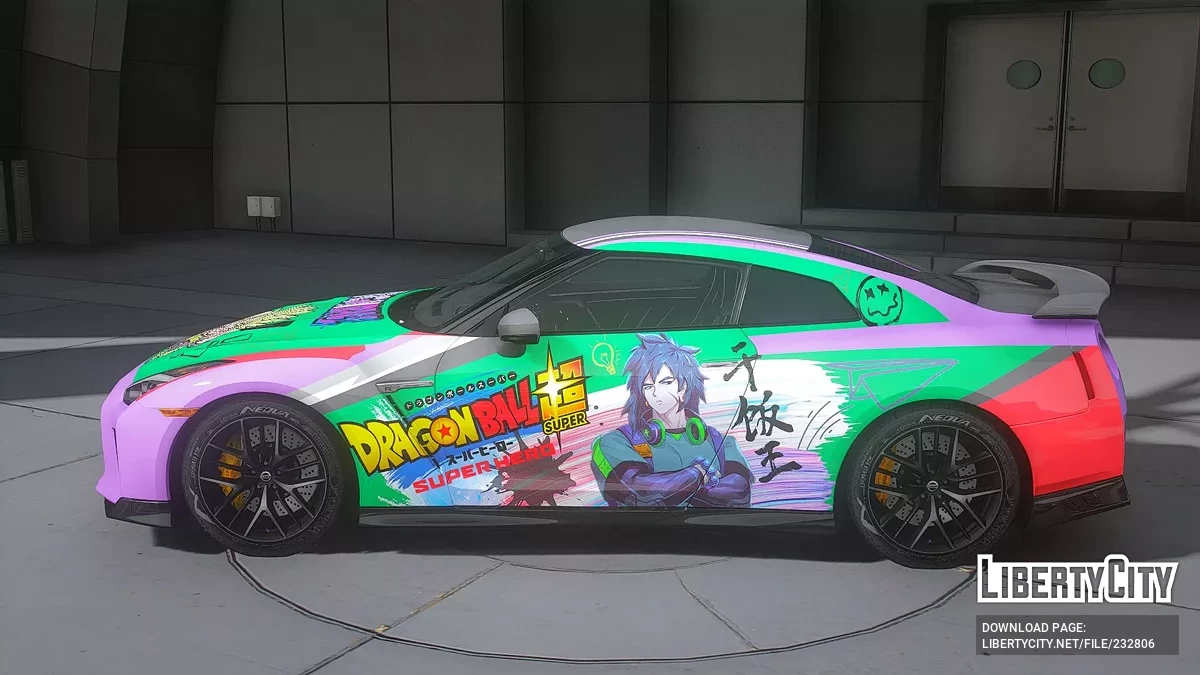 Nissan GT-R Trendy Player - Broly / GTA 5