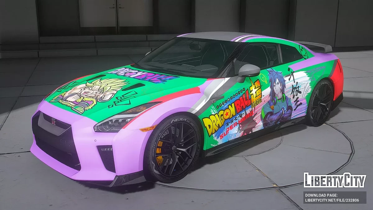 Nissan GT-R Trendy Player - Broly / GTA 5