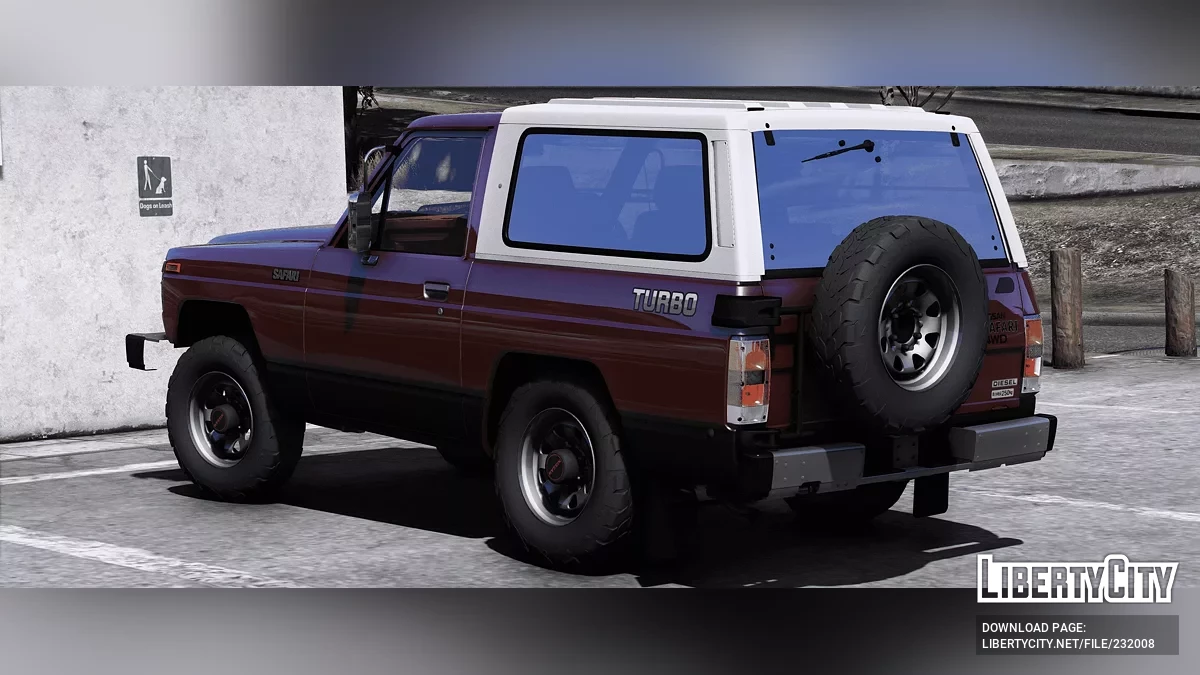 Nissan Safari Patrol 1983 v1.1 / GTA 5