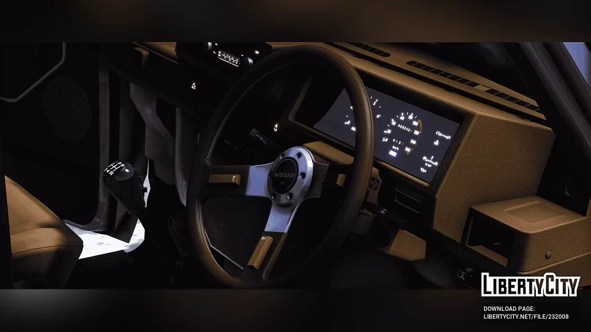 Nissan Safari Patrol 1983 v1.1 / GTA 5