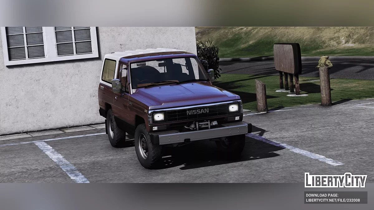 Nissan Safari Patrol 1983 v1.1 / GTA 5