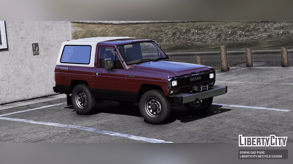 Nissan Safari Patrol 1983 v1.1 / GTA 5