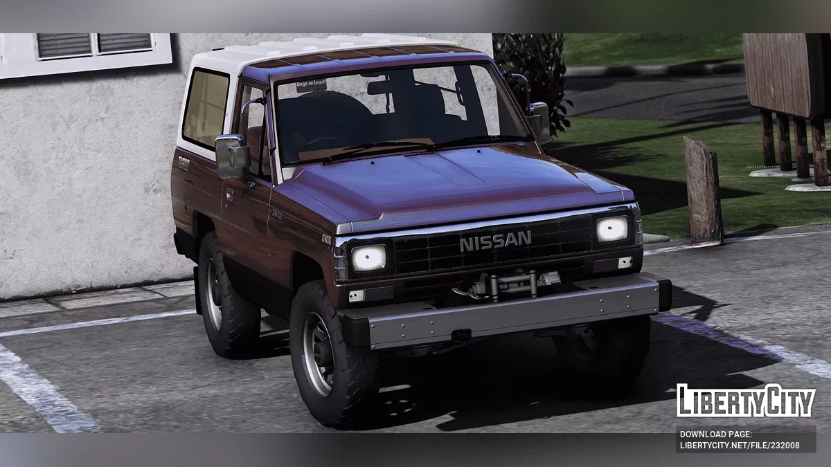Nissan Safari Patrol 1983 v1.2 / GTA 5