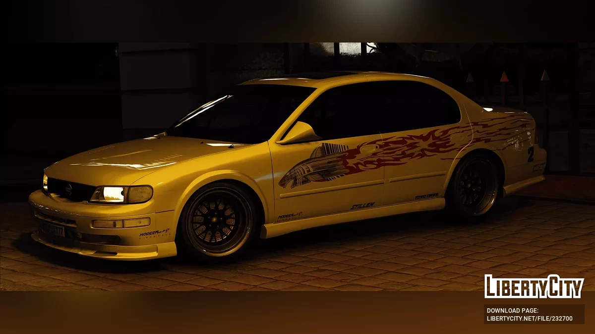 Vince's Nissan Maxima Stillen 1999 From Fast & Furious v1.0 / GTA 5