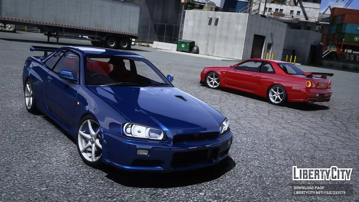 2002 Nissan Skyline R34 v1.0 / GTA 5