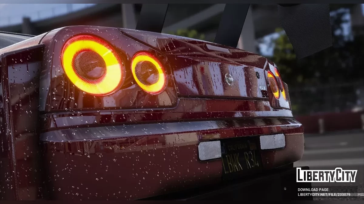 2002 Nissan Skyline R34 v1.0 / GTA 5