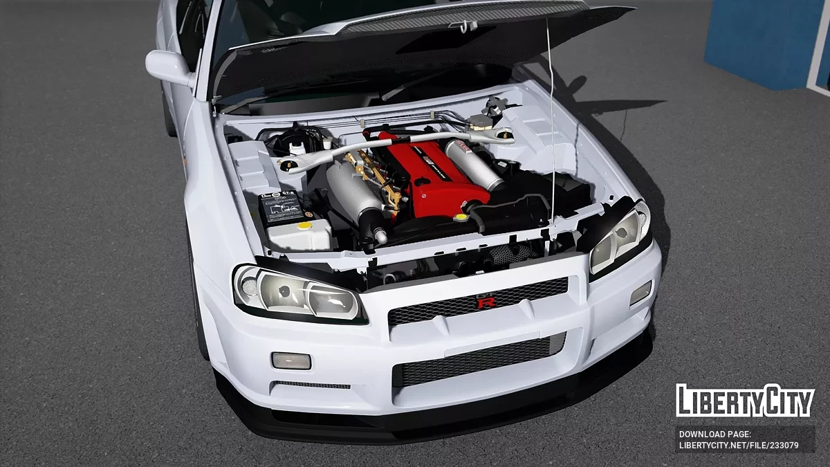 2002 Nissan Skyline R34 v1.0 / GTA 5