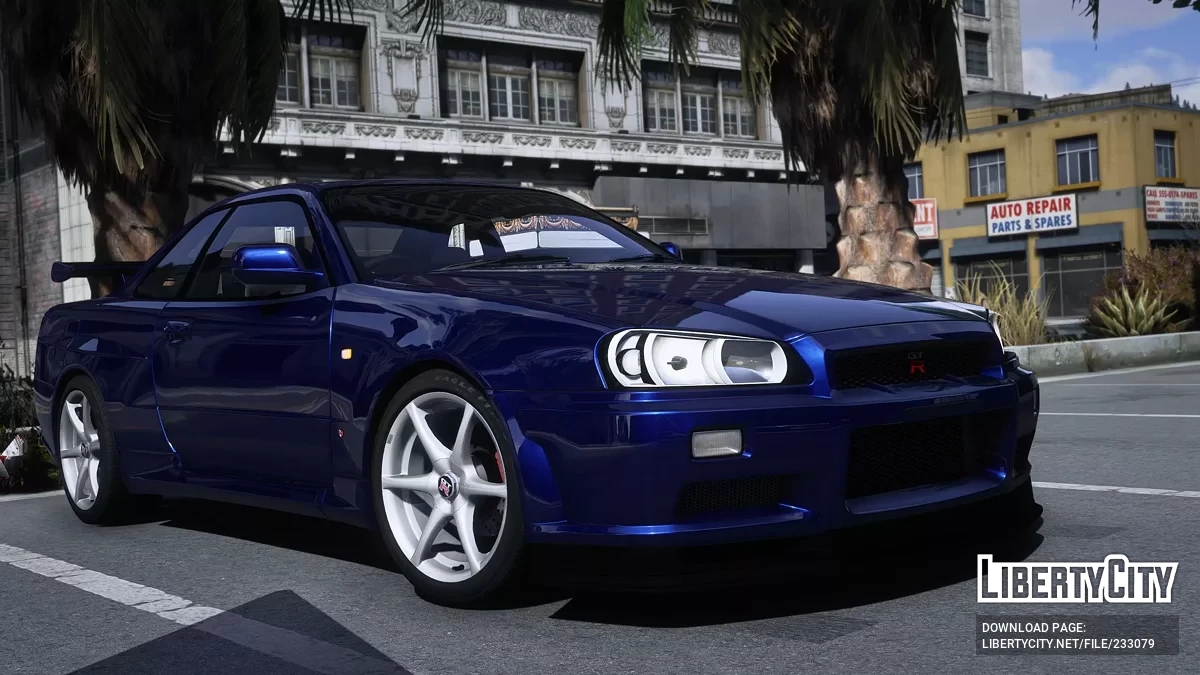 2002 Nissan Skyline R34 v1.0 / GTA 5