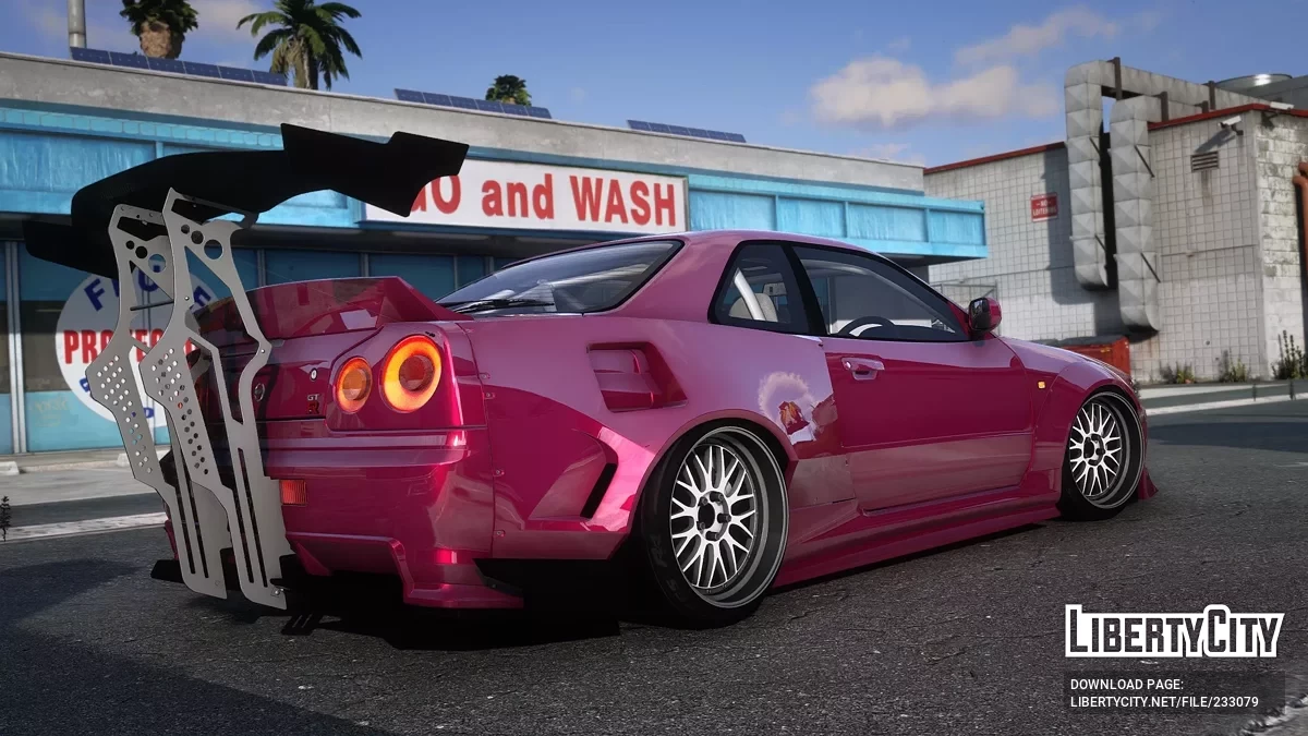 2002 Nissan Skyline R34 v1.0 / GTA 5