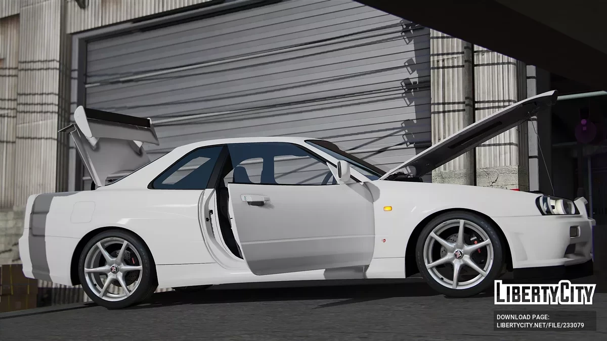 2002 Nissan Skyline R34 v1.0 / GTA 5