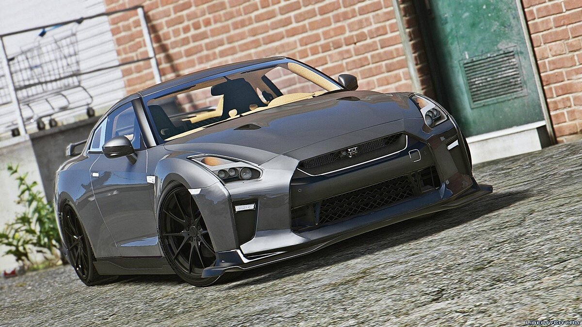 Nissan gtr 2017 gta 5 фото 27