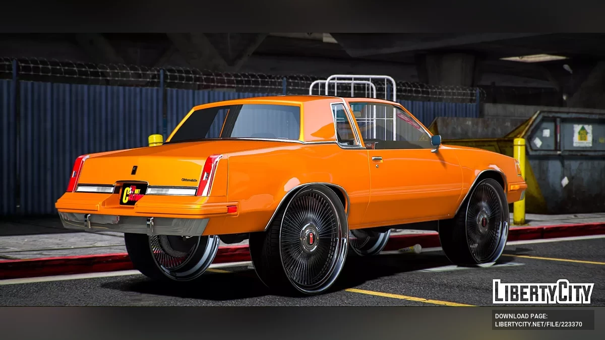 Oldsmobile Cutlass Gbody 1987 / GTA 5