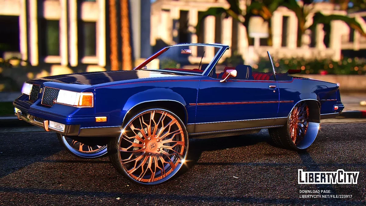 Tiarra Luxury Grilles Oldsmobile Cutlass on Rucci Forged / GTA 5