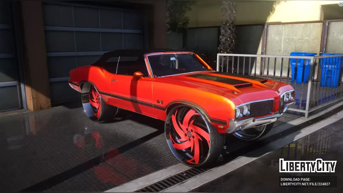1970 Oldsmobile Cutlass on Rucci Rims Donk / GTA 5