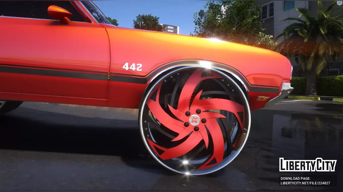 1970 Oldsmobile Cutlass on Rucci Rims Donk / GTA 5
