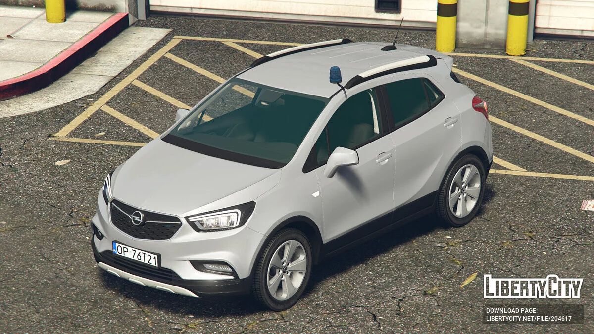 Opel Mokka X Polish Police v2.0 / GTA 5