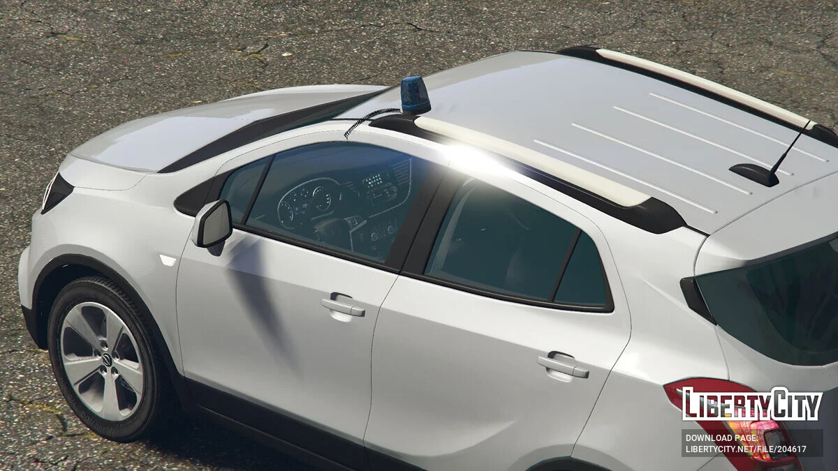 Opel Mokka X Polish Police v2.0 / GTA 5