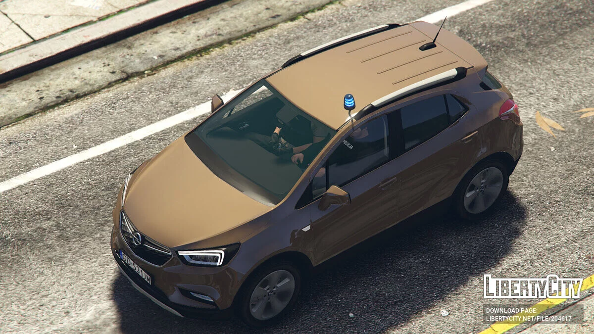 Opel Mokka X Polish Police v2.0 / GTA 5