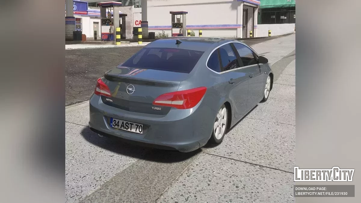 Opel Astra J Sedan / GTA 5