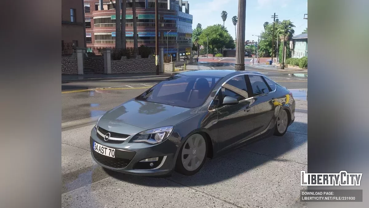 Opel Astra J Sedan / GTA 5